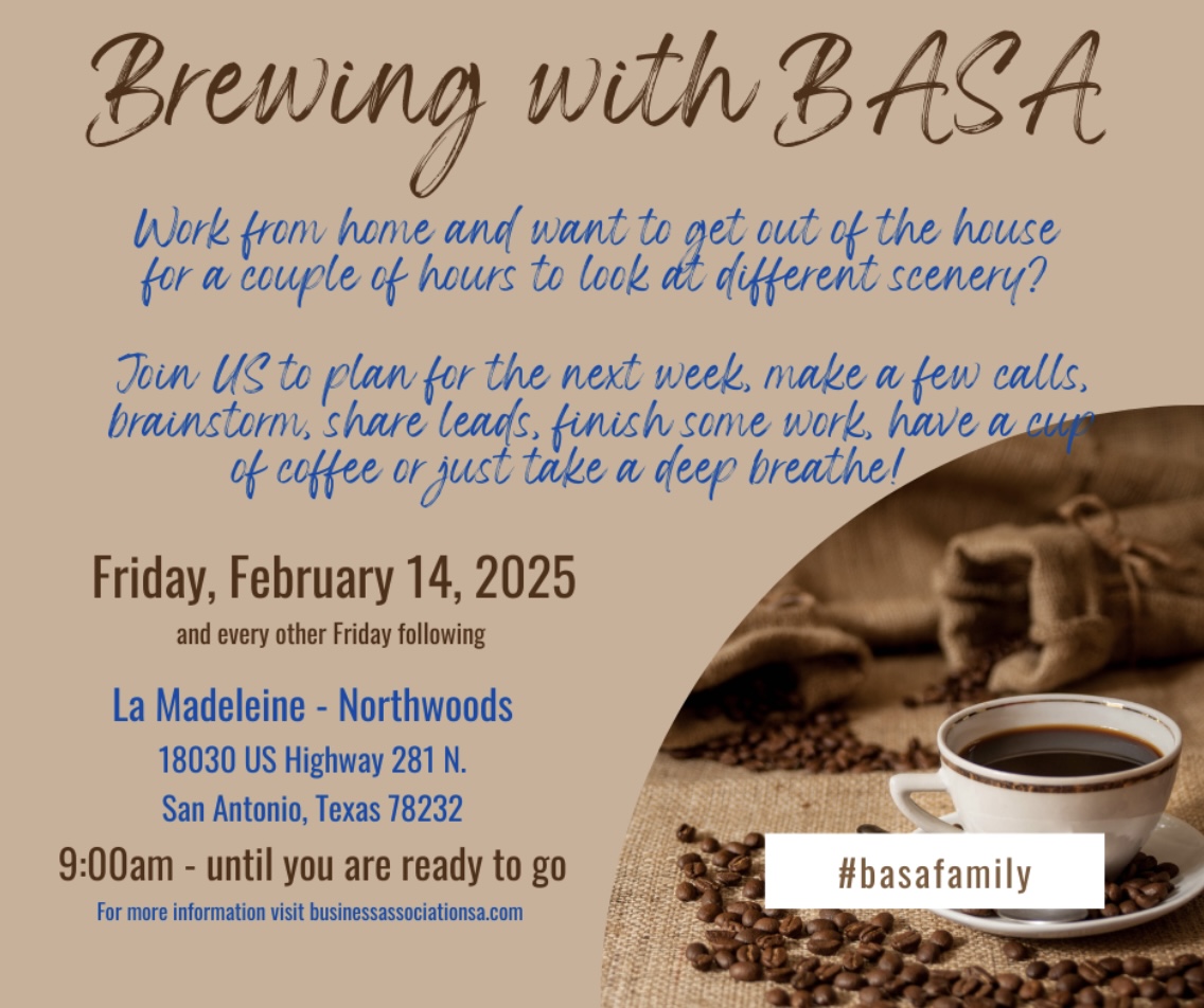 Brewing With BASA flyer
