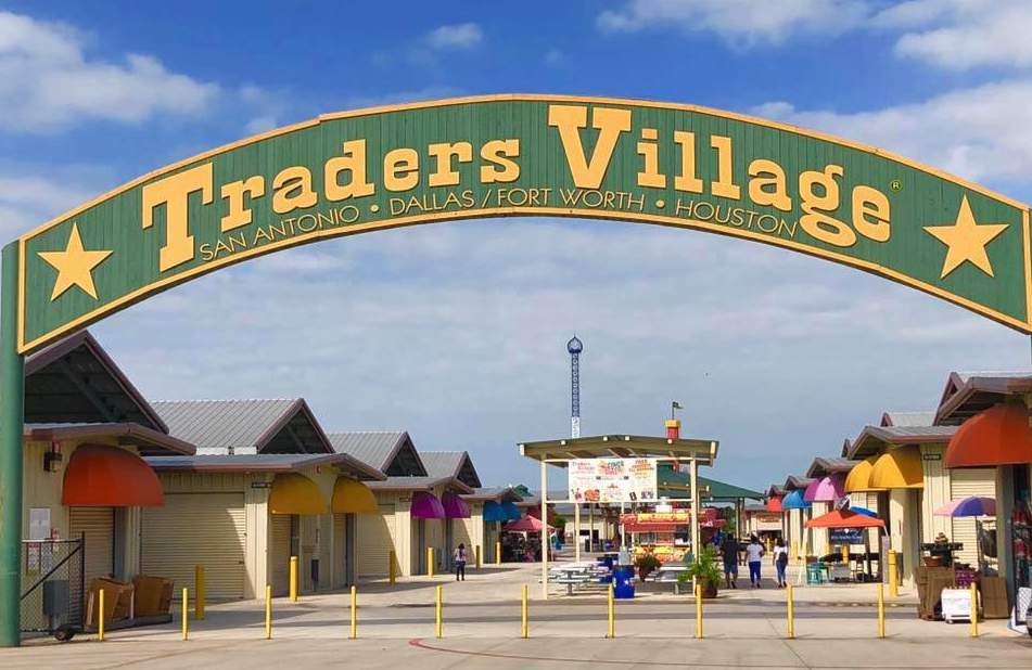 Ribbon Cutting @Traders Village flyer