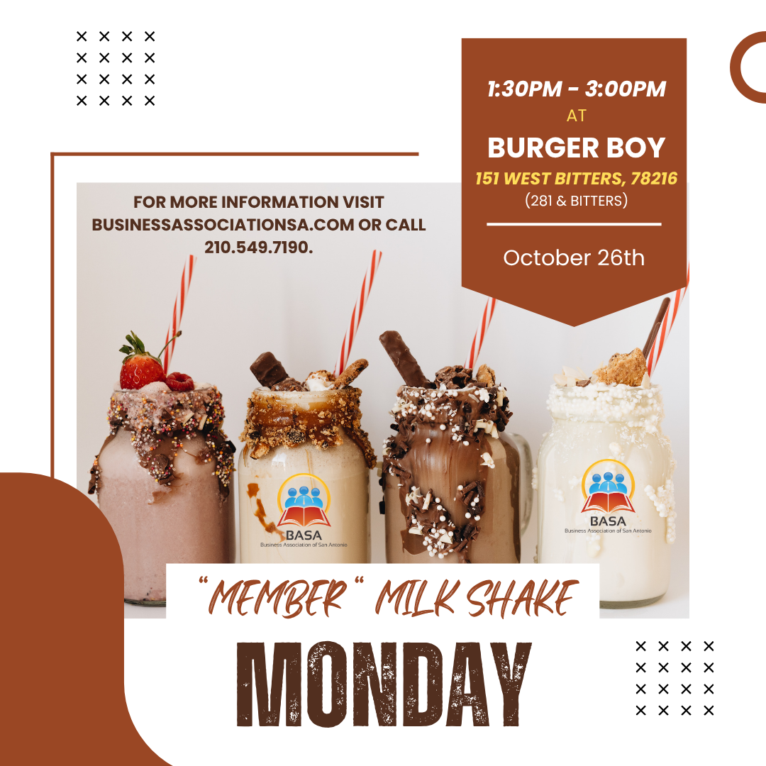 "Member" Milk Shake Monday flyer